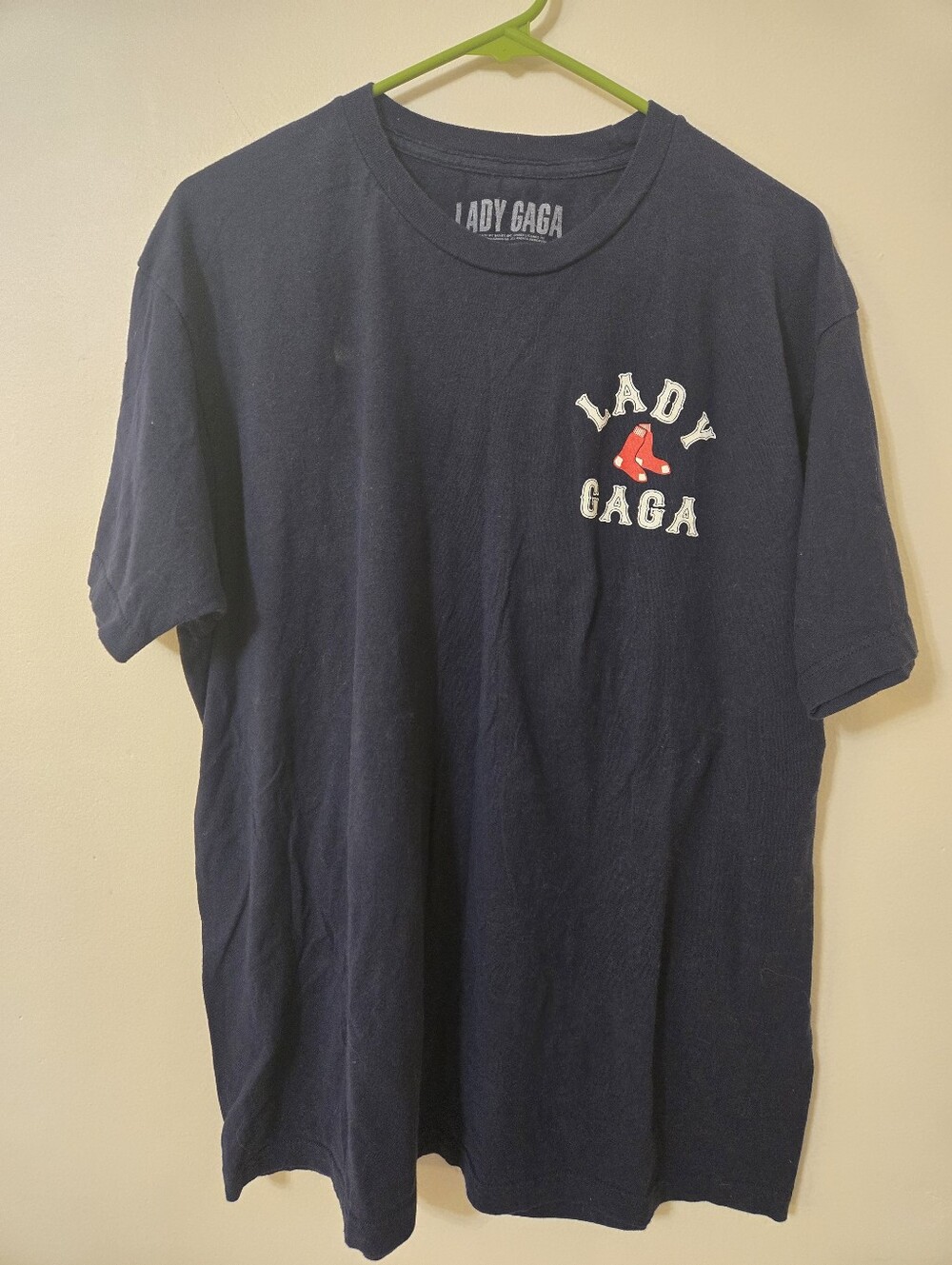 Lady Gaga Joanne World Tour Boston Massachusetts Fenway Park T Shirt Size XL